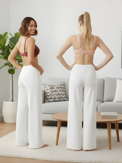 Cuddlecot Cotton T-Shirt Bra Combo (Coral & Maroon) | Wire-Free Everyday Bras for Women