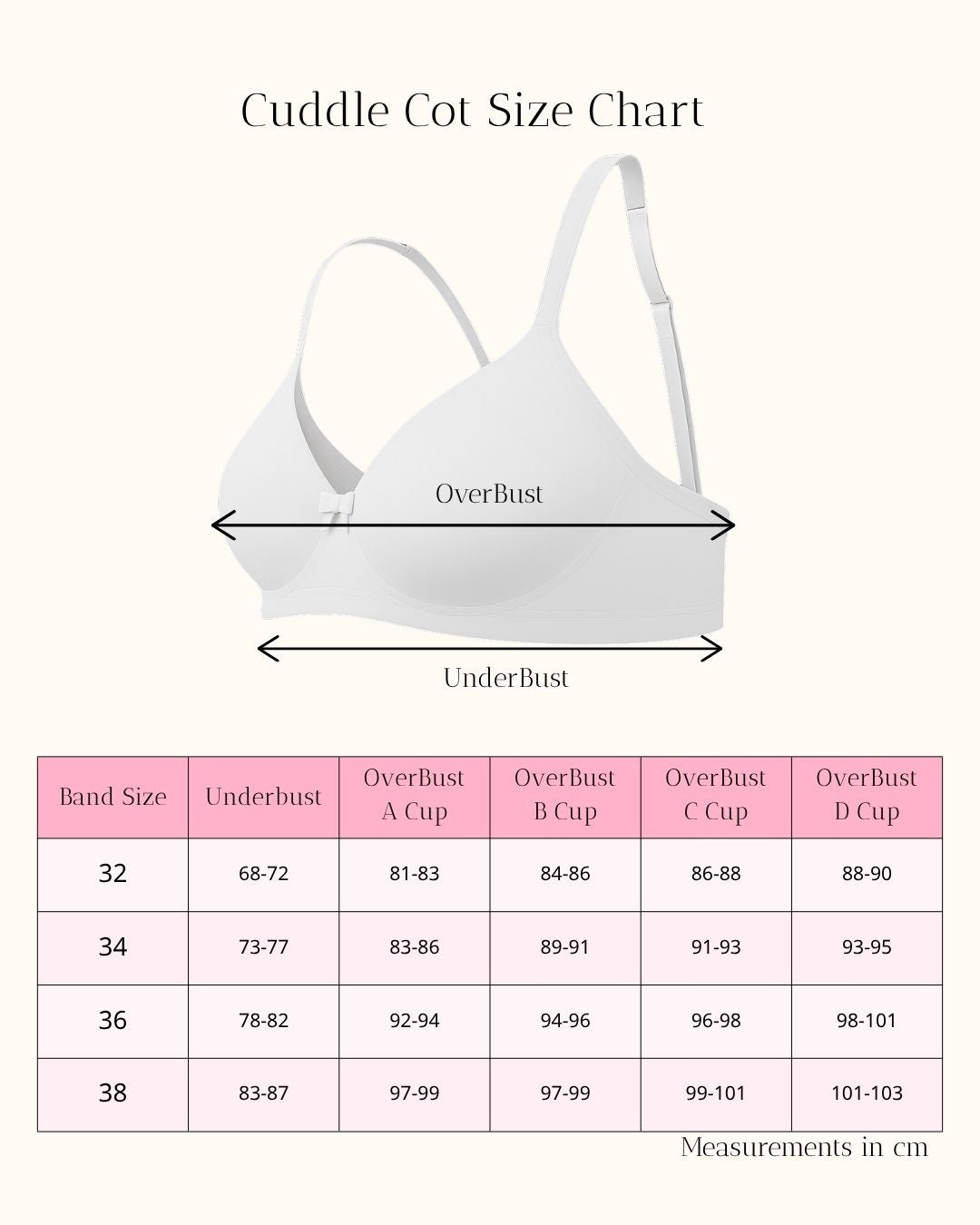 Cuddlecot Swan White Cotton T-Shirt Bra | Soft Wire-Free Everyday Bra for Women