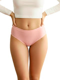 Saforia NoirSilk Microfibre Seamless Panty - Baby Pink
