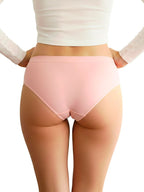 Saforia NoirSilk Microfibre Seamless Panty - Baby Pink