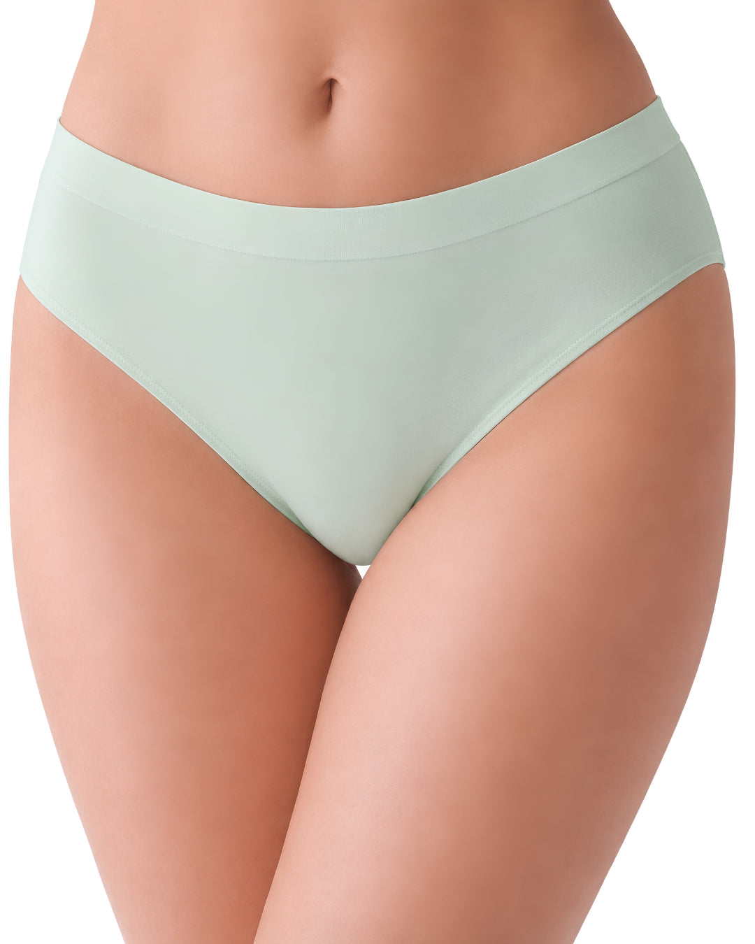 Saforia EasyCot Modal Seamless Panty - Sage Green