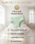 Saforia EasyCot Modal Seamless Panty - Sage Green