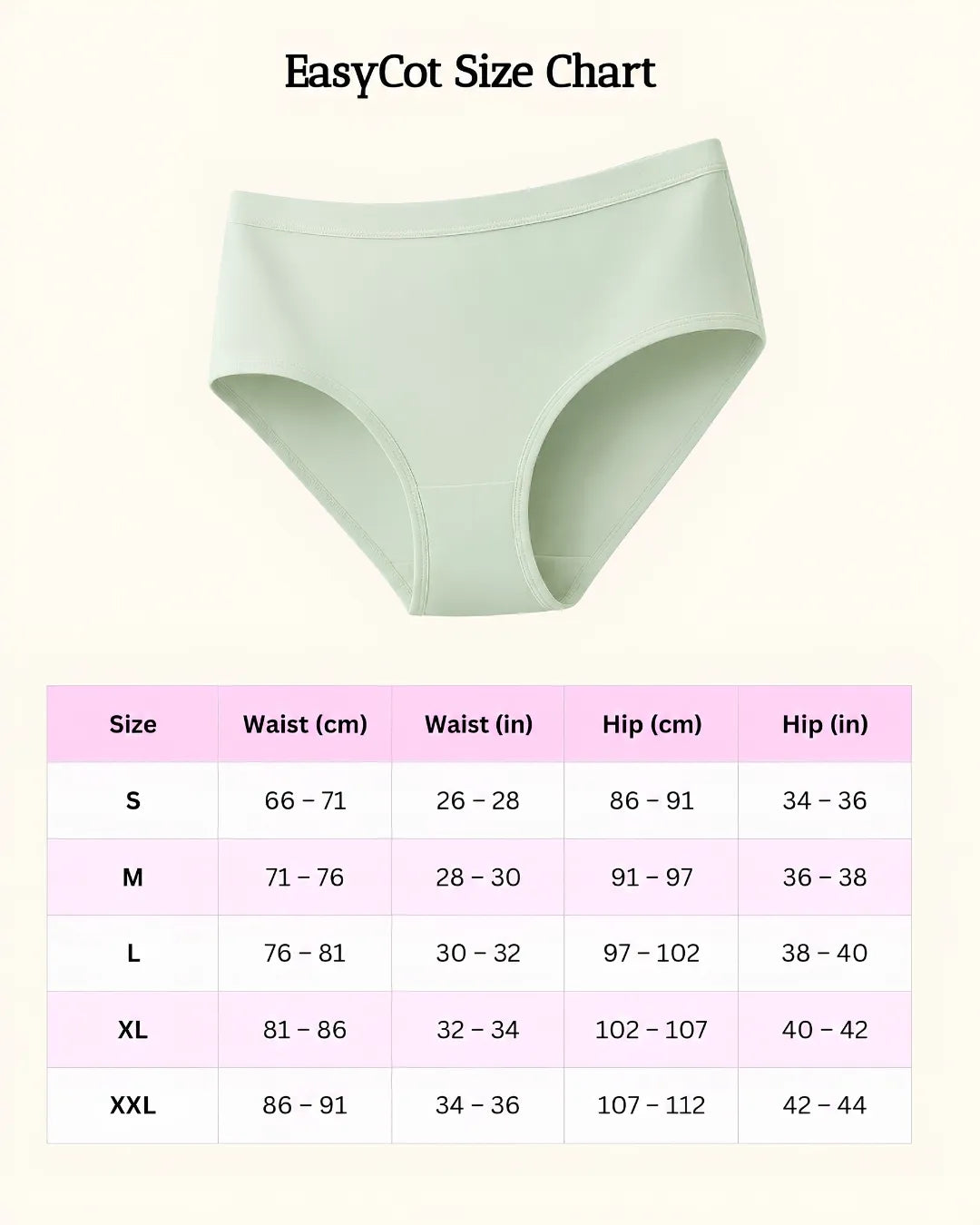 Saforia EasyCot Modal Seamless Panty - Sage Green