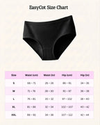 Saforia EasyCot Modal Seamless Panty - Zed Black