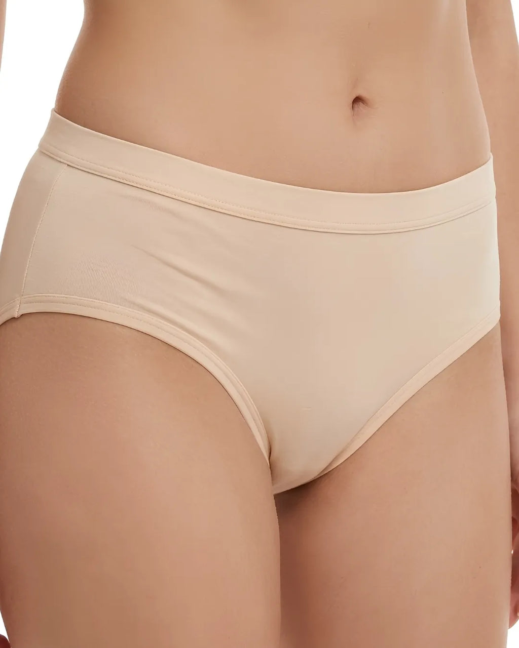 Saforia EasyCot Modal Seamless Panty - Skin