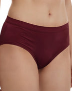 Saforia EasyCot Modal Seamless Panty - Maroon