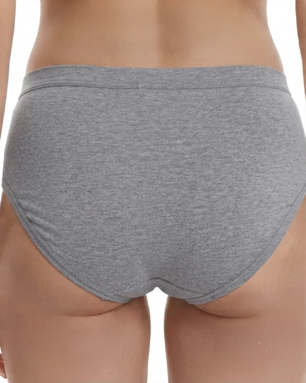 Saforia EasyCot Modal Seamless Panty - Basic Grey