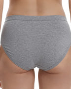 Saforia EasyCot Modal Seamless Panty - Basic Grey