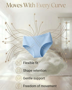 Saforia EasyCot Modal Seamless Panty - Sky Blue