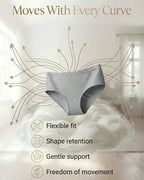 Saforia EasyCot Modal Seamless Panty - Basic Grey