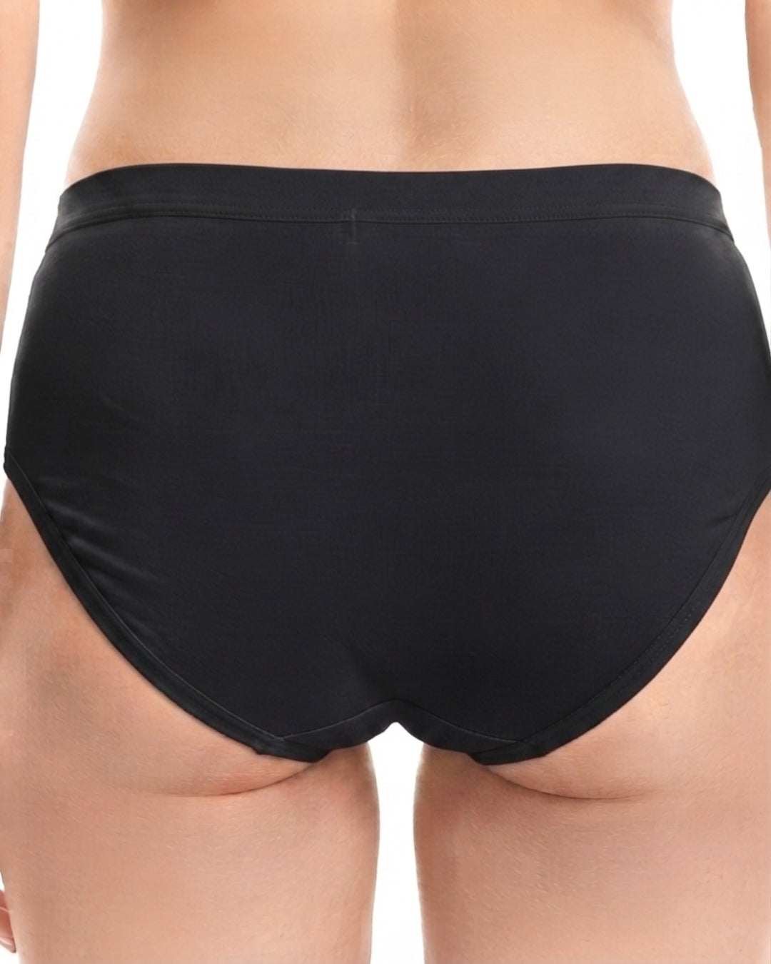 Saforia EasyCot Modal Seamless Panty - Zed Black