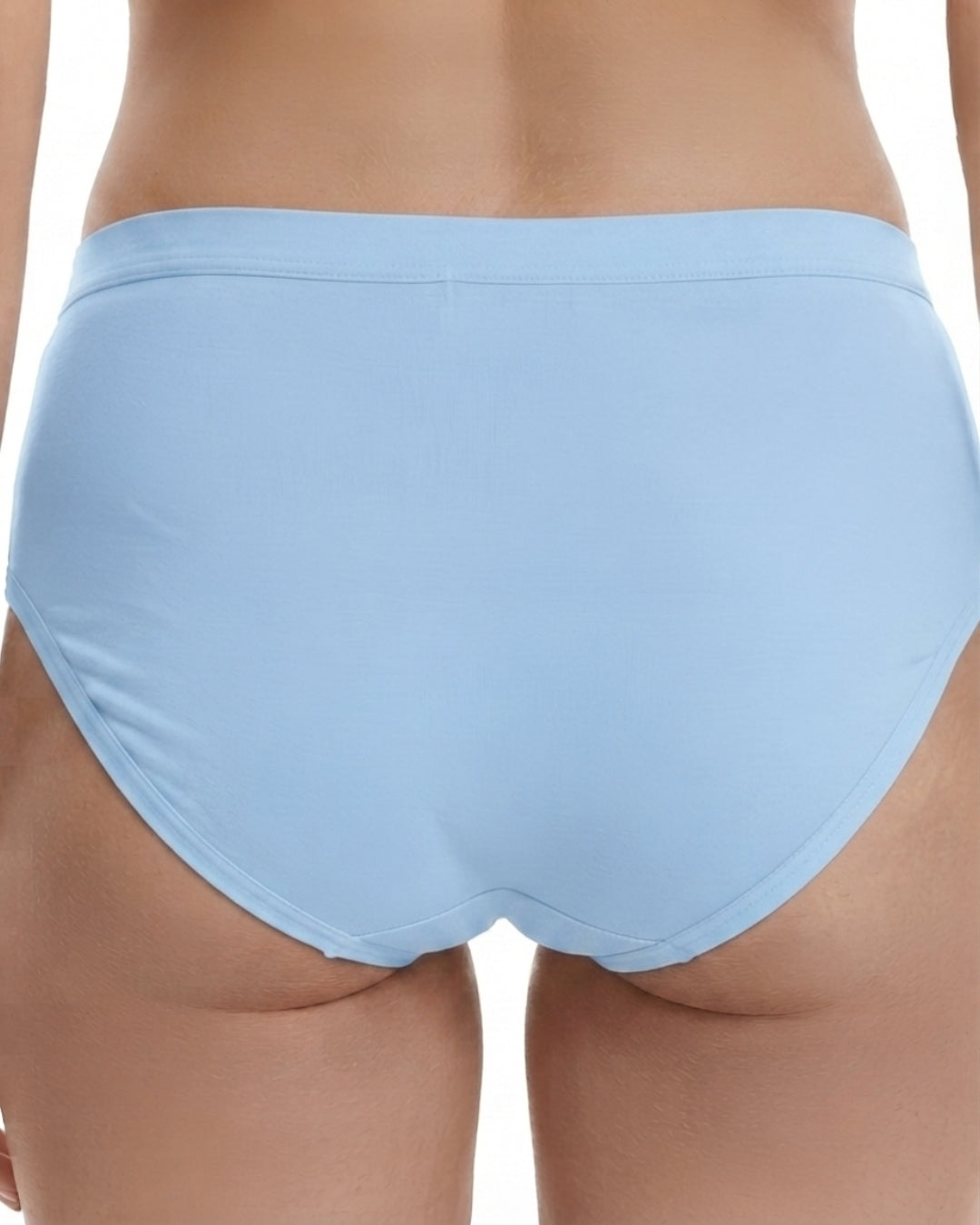 Saforia EasyCot Modal Seamless Panty - Sky Blue