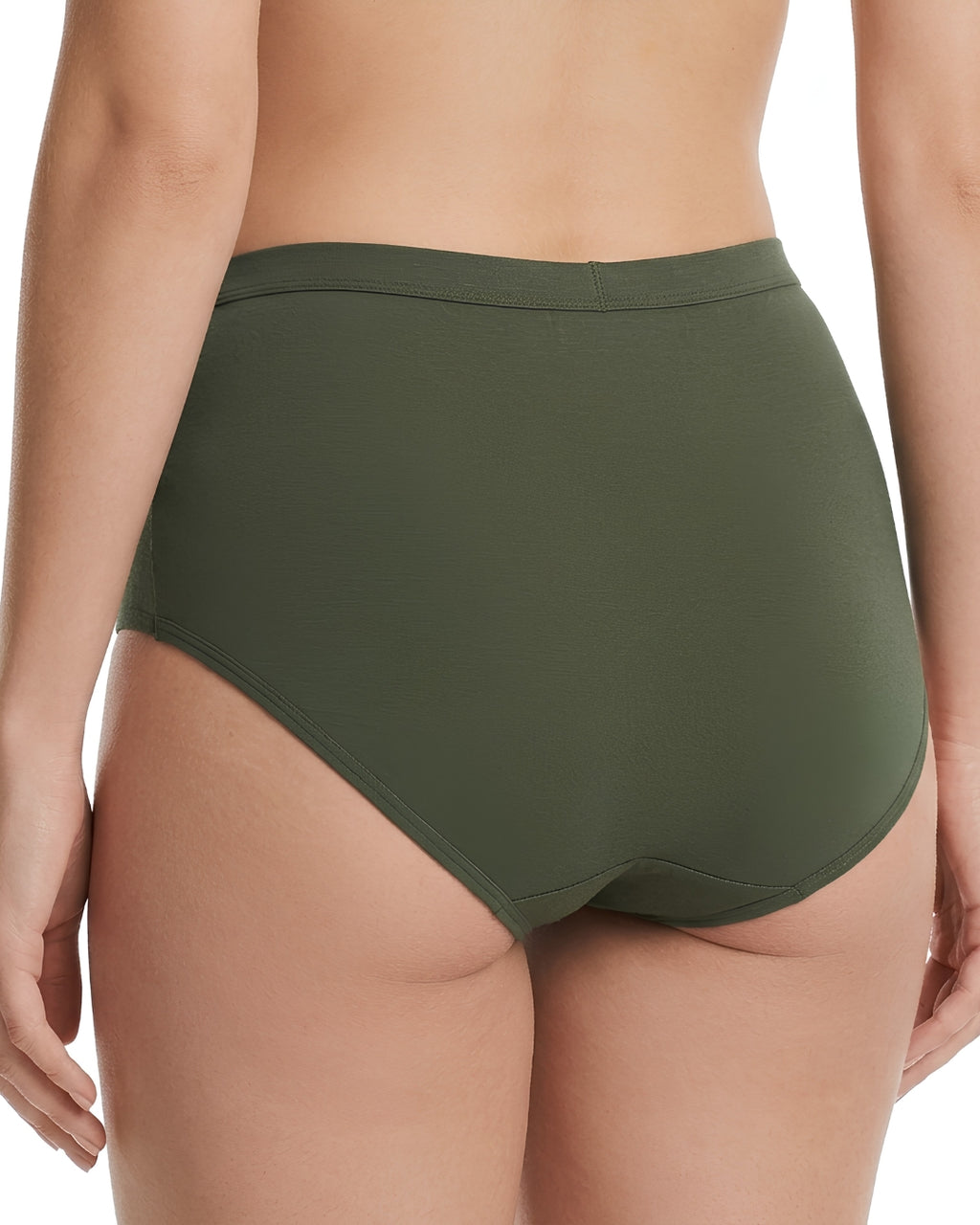 Saforia EasyCot Modal Seamless Panty - Olive