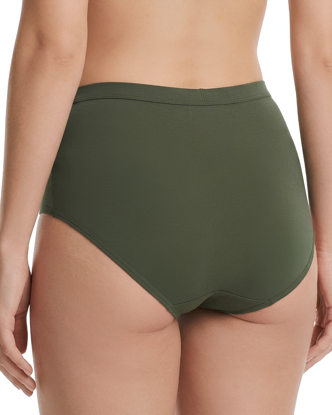 Saforia EasyCot Modal Seamless Panty - Olive