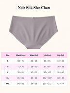 Saforia NoirSilk Microfibre Seamless Panty - Smooth Grey
