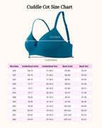 Saforia Cuddlecot Modal Wirefree Padded Bra Combo (Pack of 2) – Indigo Blue & Dusky Majenta