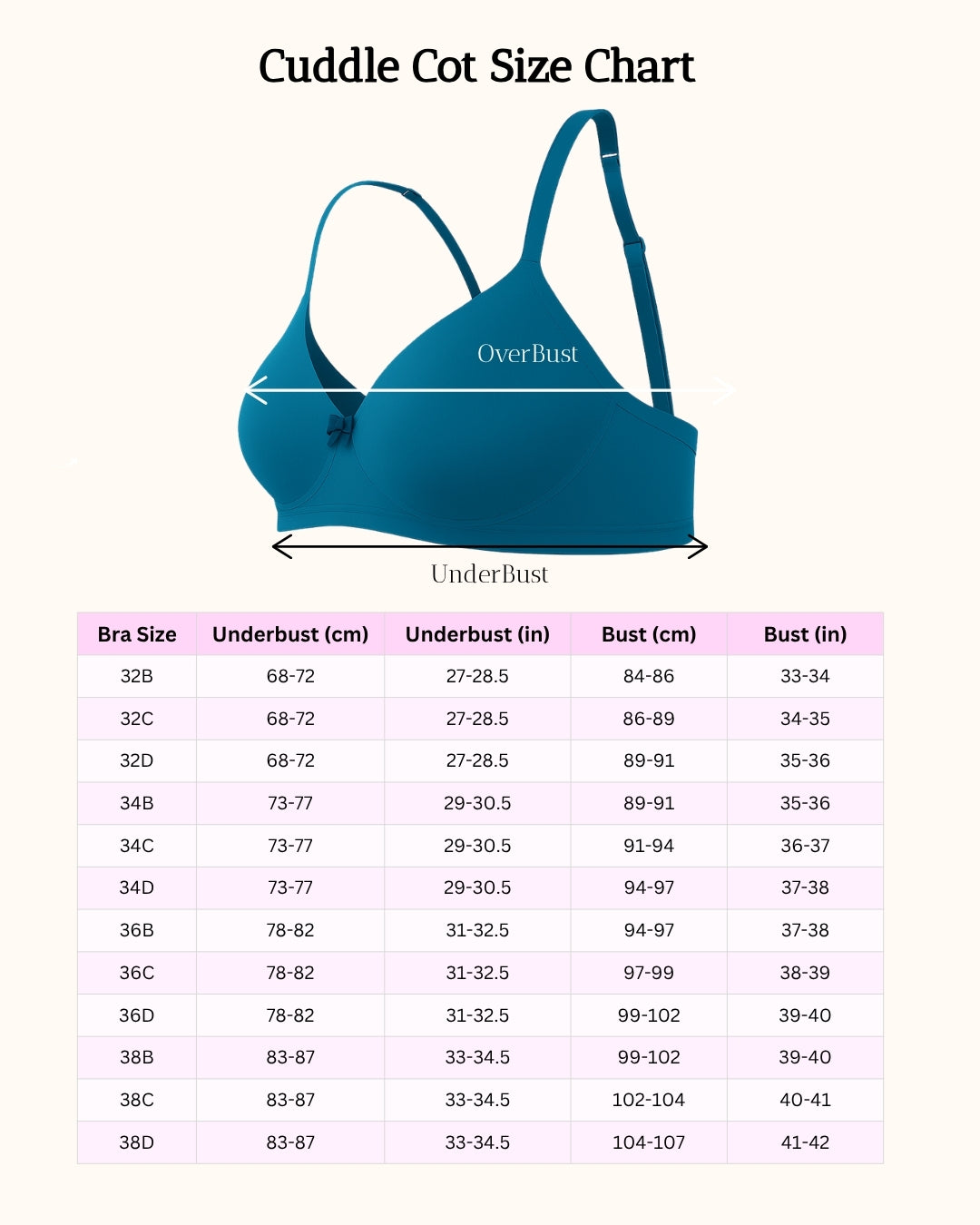 Saforia Cuddlecot Modal Wirefree Padded Bra Combo (Pack of 2) – Indigo Blue & Dusky Majenta