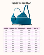 Saforia Cuddlecot Modal Wirefree Padded Bra Combo (Pack of 2) – Indigo Blue & Dusky Majenta