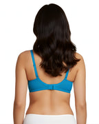 Saforia Cuddlecot Modal Wirefree Padded Bra Combo (Pack of 2) – Indigo Blue & Dusky Majenta