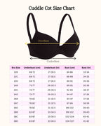 Saforia Cuddlecot Modal Wirefree Padded Bra Combo (Pack of 3) – Zed Black, Skin & Swan White