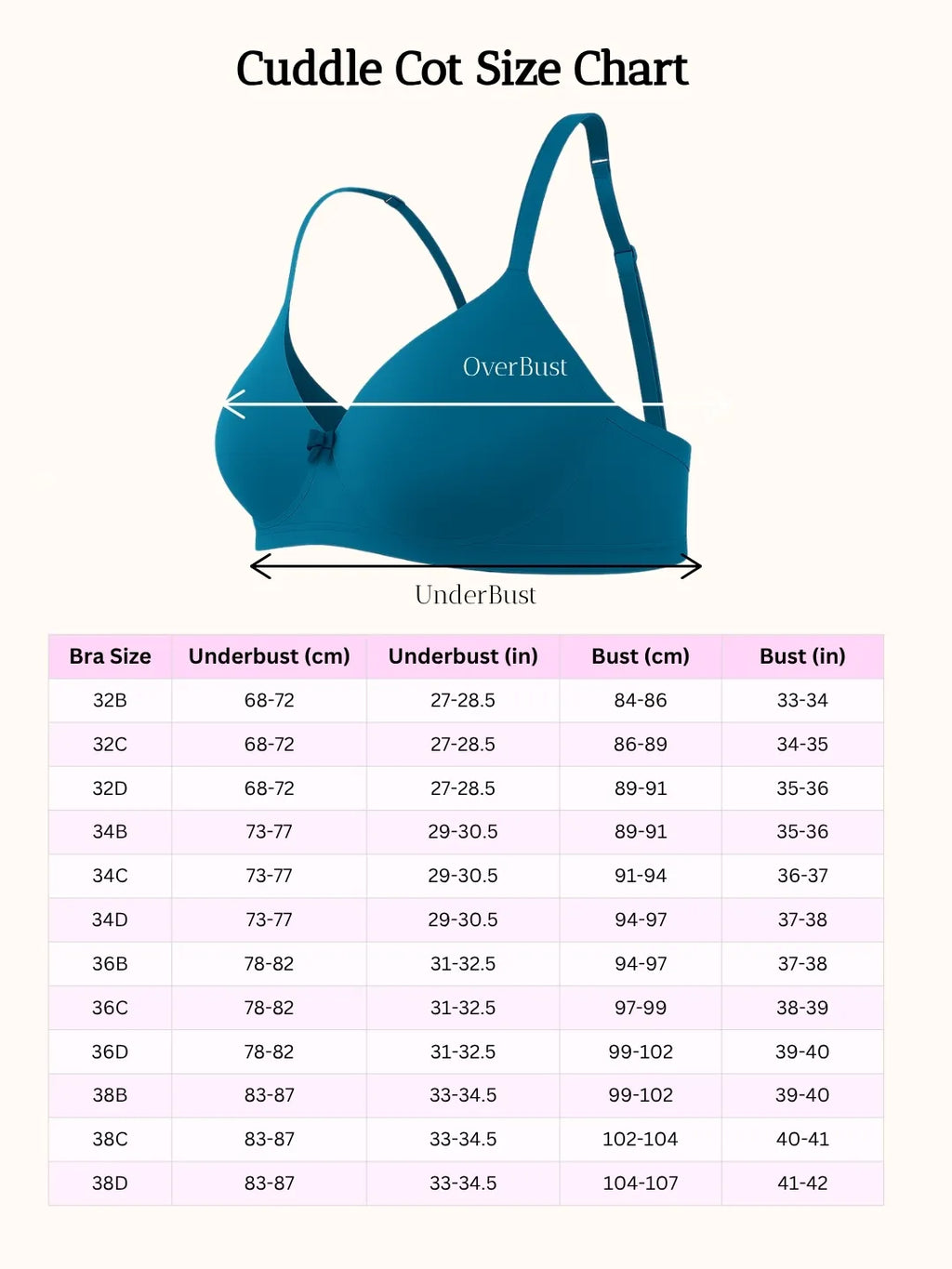 Saforia Cuddlecot Modal Wirefree Padded Tshirt Bra - Indigo Blue