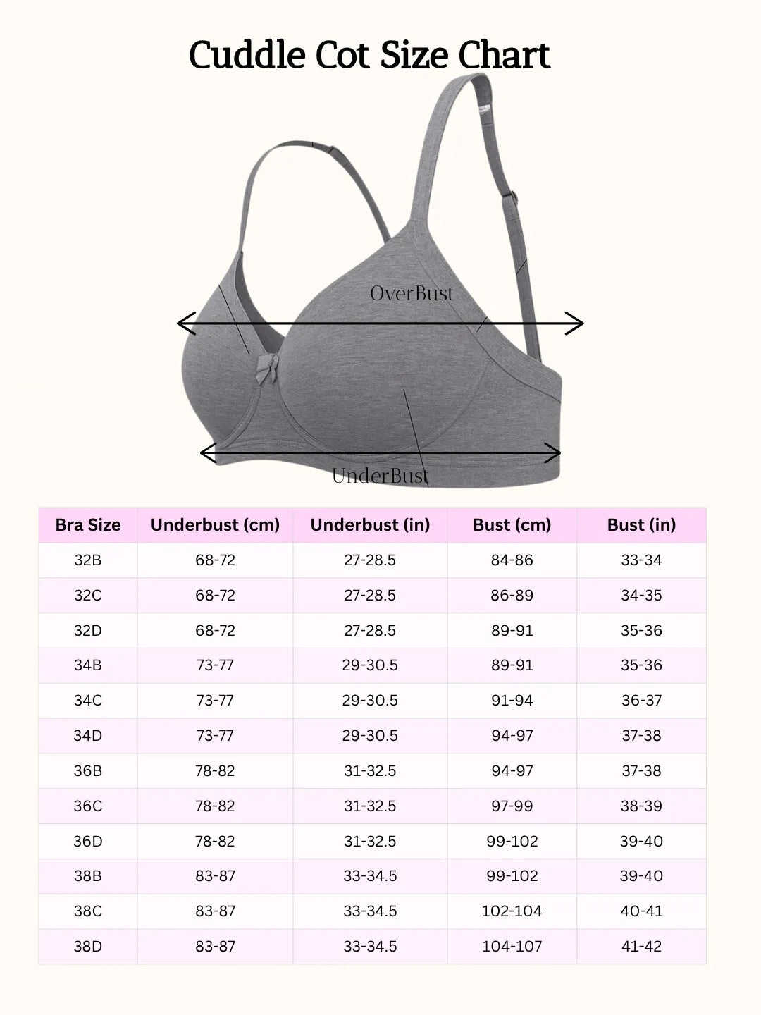 Saforia Cuddlecot Modal Wirefree Padded Tshirt Bra - Basic Grey