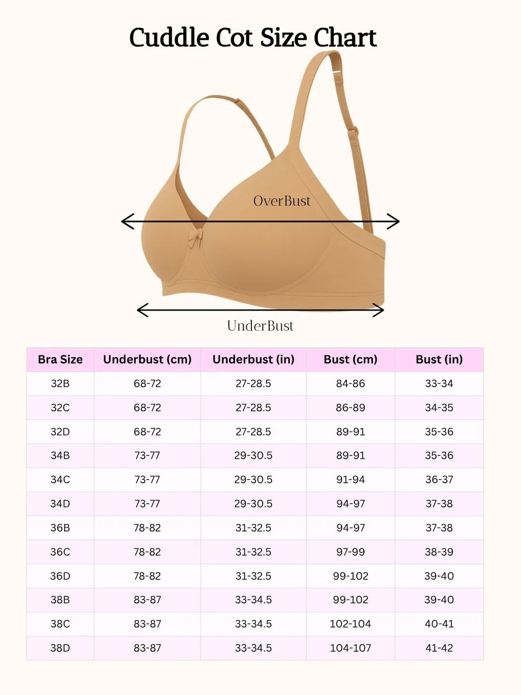 Saforia Cuddlecot Modal Wirefree Padded Tshirt Bra - Skin