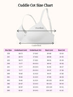 Saforia Cuddlecot Modal Wirefree Padded Tshirt Bra - Swan White