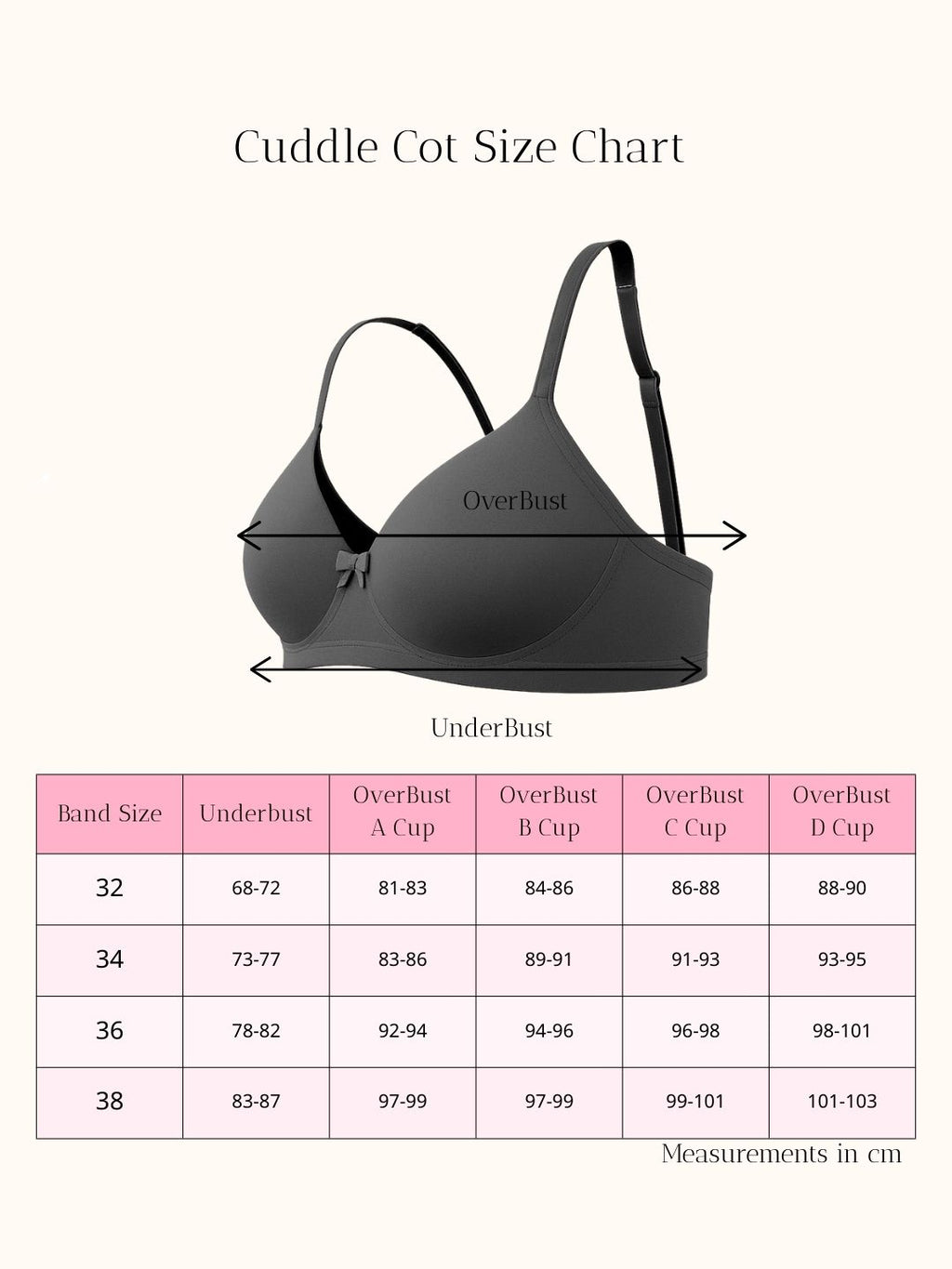 Cuddlecot Gun Metal Cotton T-Shirt Bra | Soft Wire-Free Everyday Bra for Women
