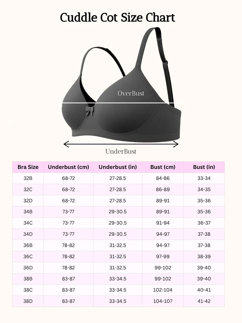 Saforia Cuddlecot Modal Wirefree Padded Tshirt Bra - Gun Metal