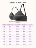 Saforia Cuddlecot Modal Wirefree Padded Tshirt Bra - Gun Metal