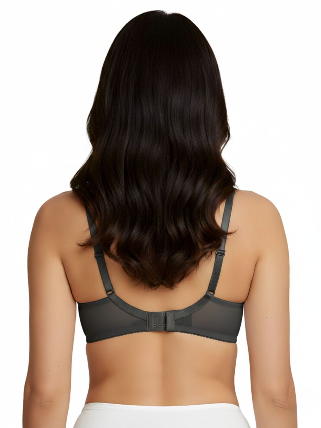 Cuddlecot Gun Metal Cotton T-Shirt Bra | Soft Wire-Free Everyday Bra for Women