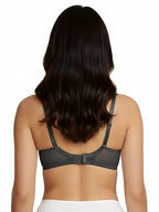 Saforia Cuddlecot Modal Wirefree Padded Tshirt Bra - Gun Metal