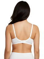 Saforia Cuddlecot Modal Wirefree Padded Tshirt Bra - Swan White