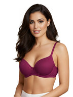 Saforia Cuddlecot Modal Wirefree Padded Tshirt Bra - Perfect Purple