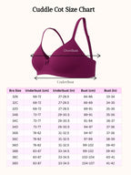 Saforia Cuddlecot Modal Wirefree Padded Tshirt Bra - Perfect Purple