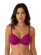 Saforia Spandura Microfibre Padded Bra - Majenta