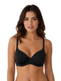 Saforia Spandura Microfibre Padded Bra - Just Black