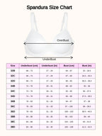Saforia Spandura Microfibre Padded Bra - White