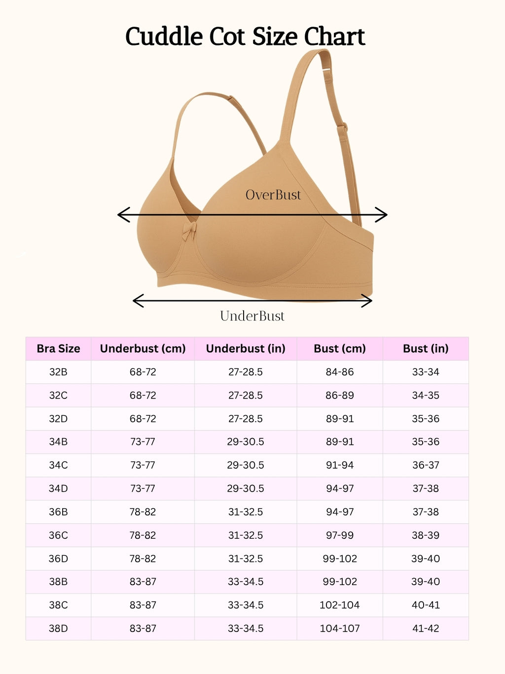 Saforia Cuddlecot Modal Wirefree Padded Tshirt Bra - Skin