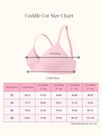 Cuddlecot Coral Cotton T-Shirt Bra | Soft Wire-Free Everyday Bra for Women