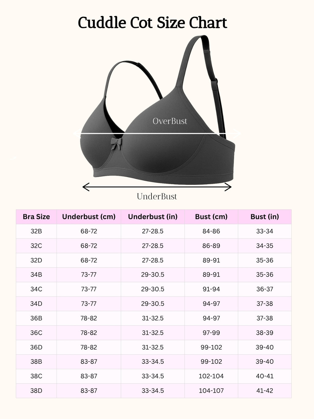 Saforia Cuddlecot Modal Wirefree Padded Tshirt Bra - Gun Metal