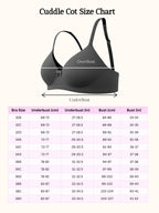 Saforia Cuddlecot Modal Wirefree Padded Tshirt Bra - Gun Metal