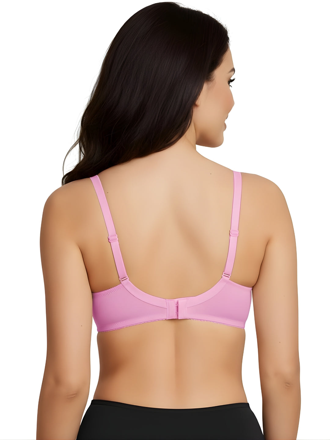 Saforia Cuddlecot Modal Wirefree Padded Tshirt Bra - Baby Pink