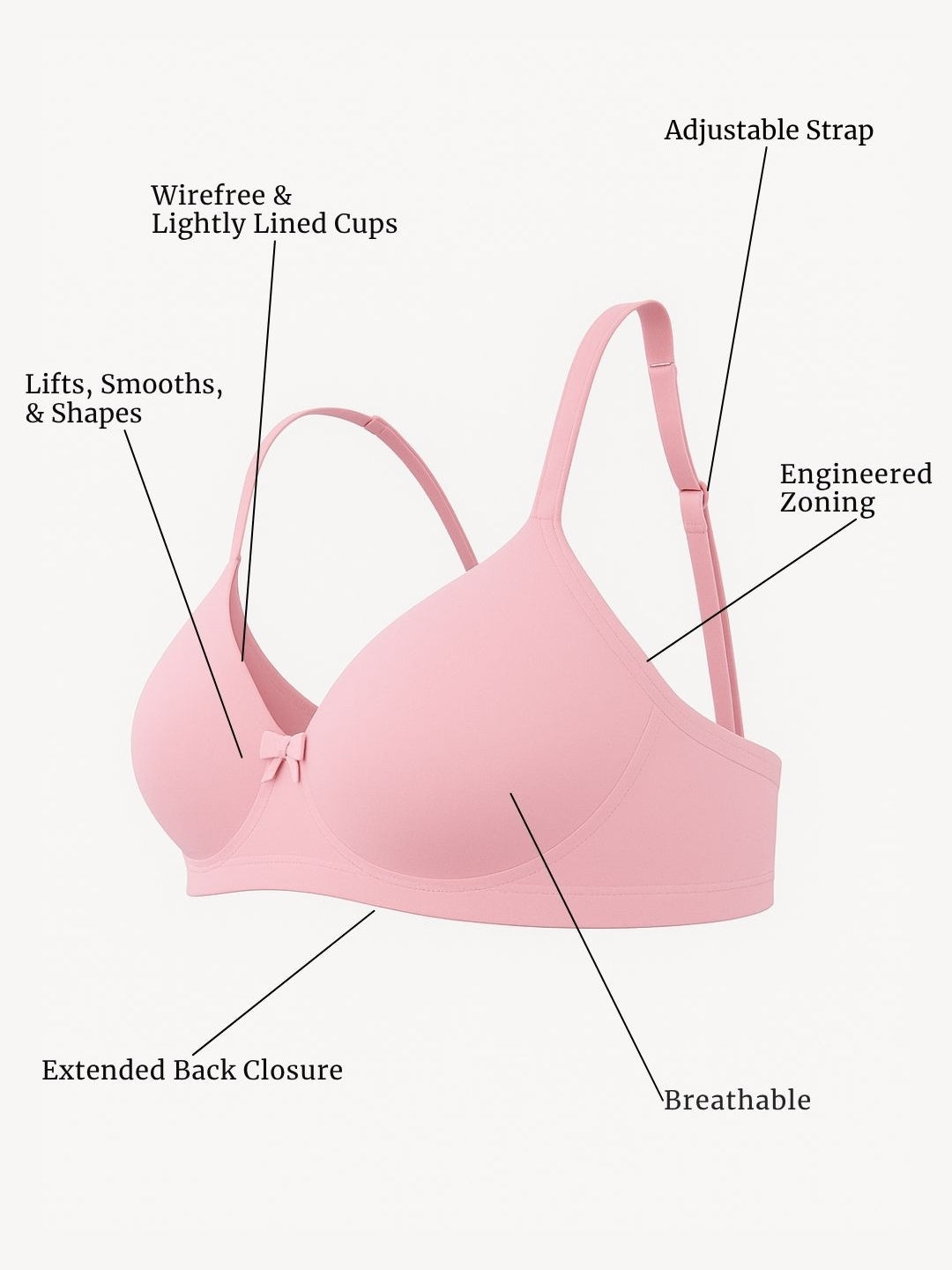 Saforia Cuddlecot Modal Wirefree Padded Tshirt Bra