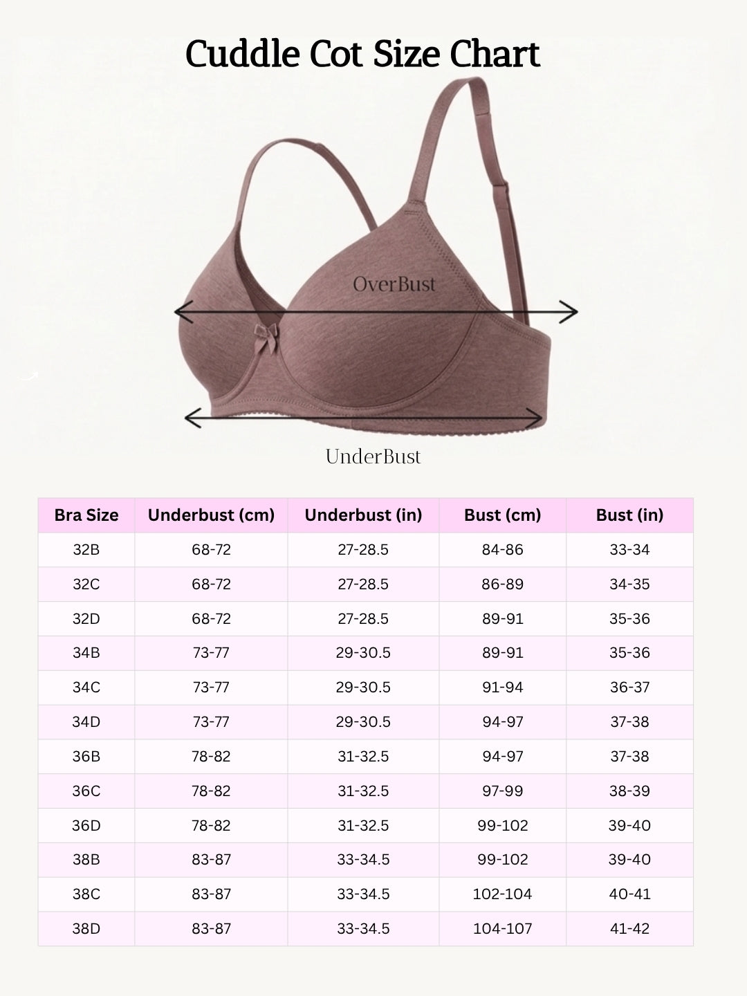 Saforia Cuddlecot Modal Wirefree Padded Tshirt Bra - Mocha
