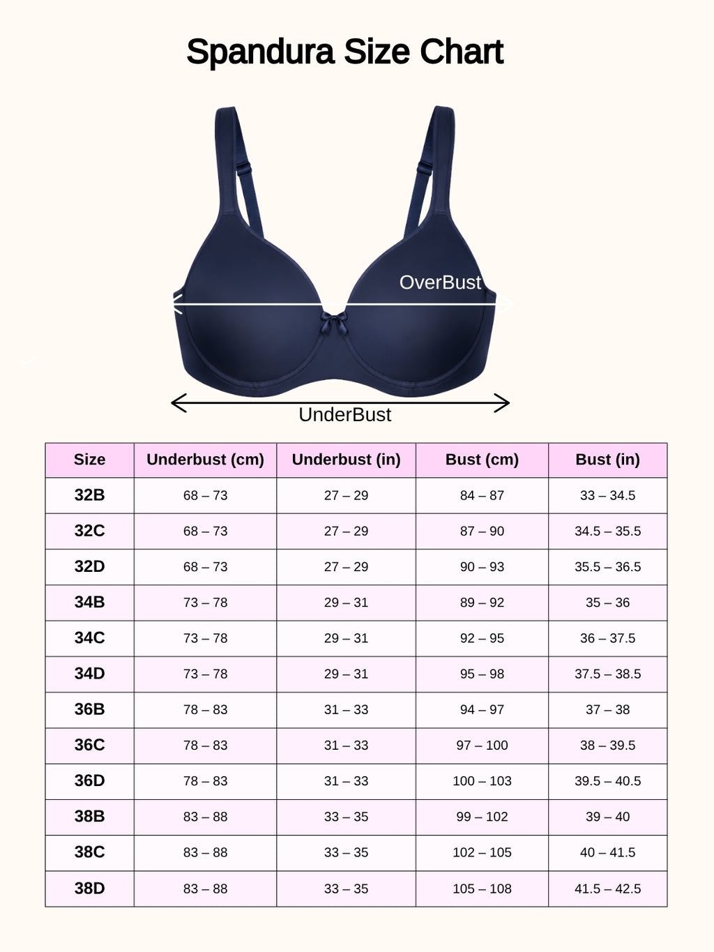 Saforia Spandura Microfibre Padded Bra - Navy Blue