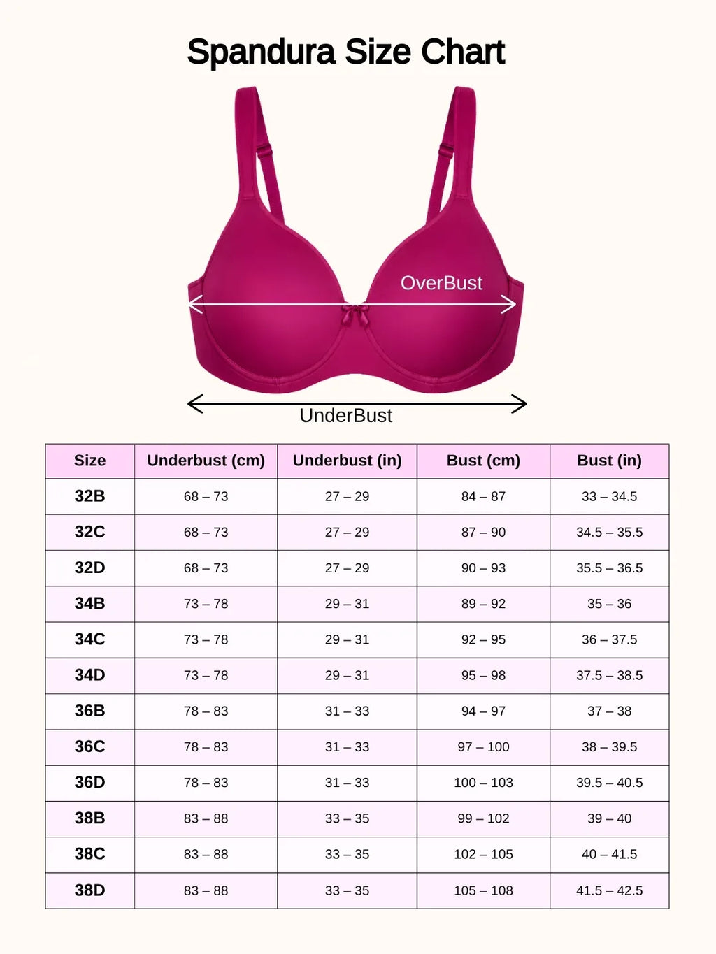 Saforia Spandura Microfibre Padded Bra - Majenta
